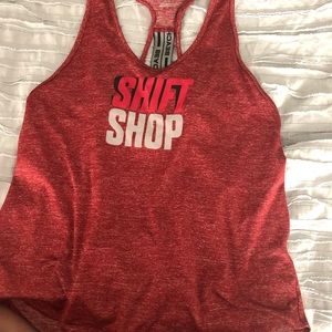 Shift Shop tank